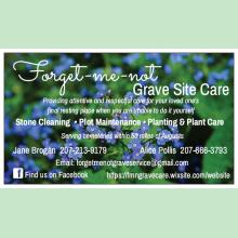 Forget-me-not Business Card