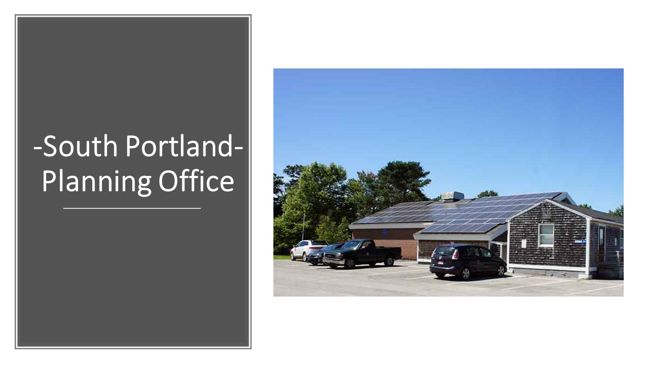 South Portland- Planning Office