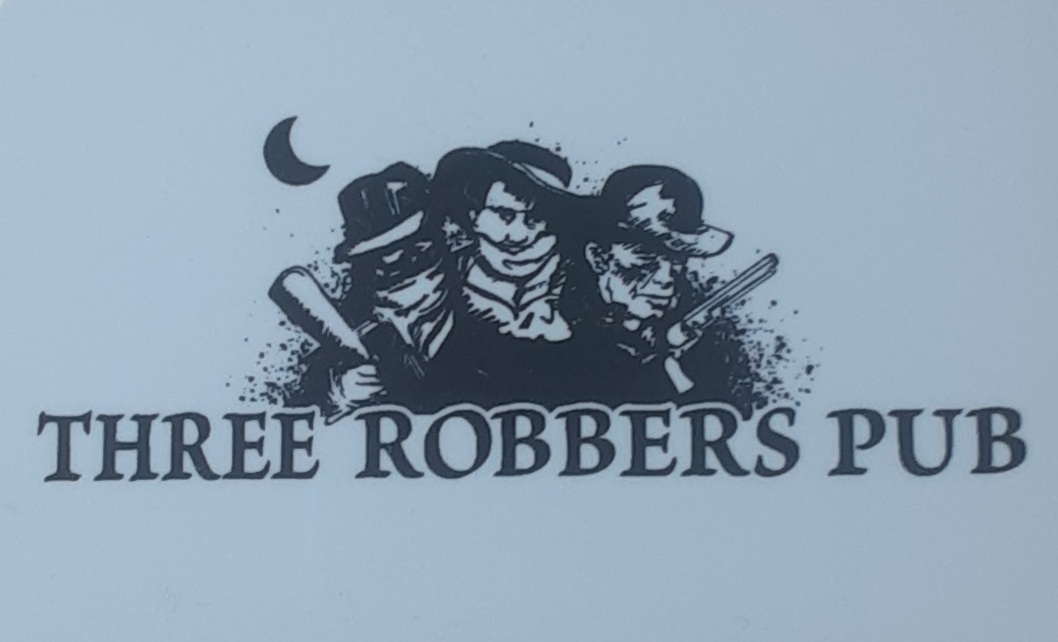 Three Robbers Pub Logo