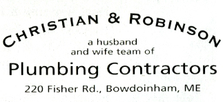 Christian & Robinson Plumbing Contractors