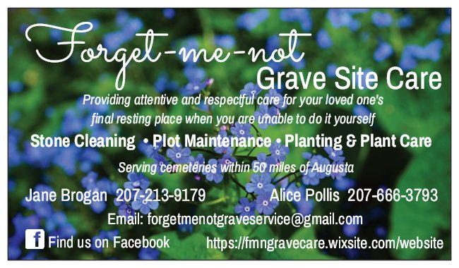 Forget-me-not Business Card