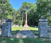 Picture of Maxwell Cemetery Entrance