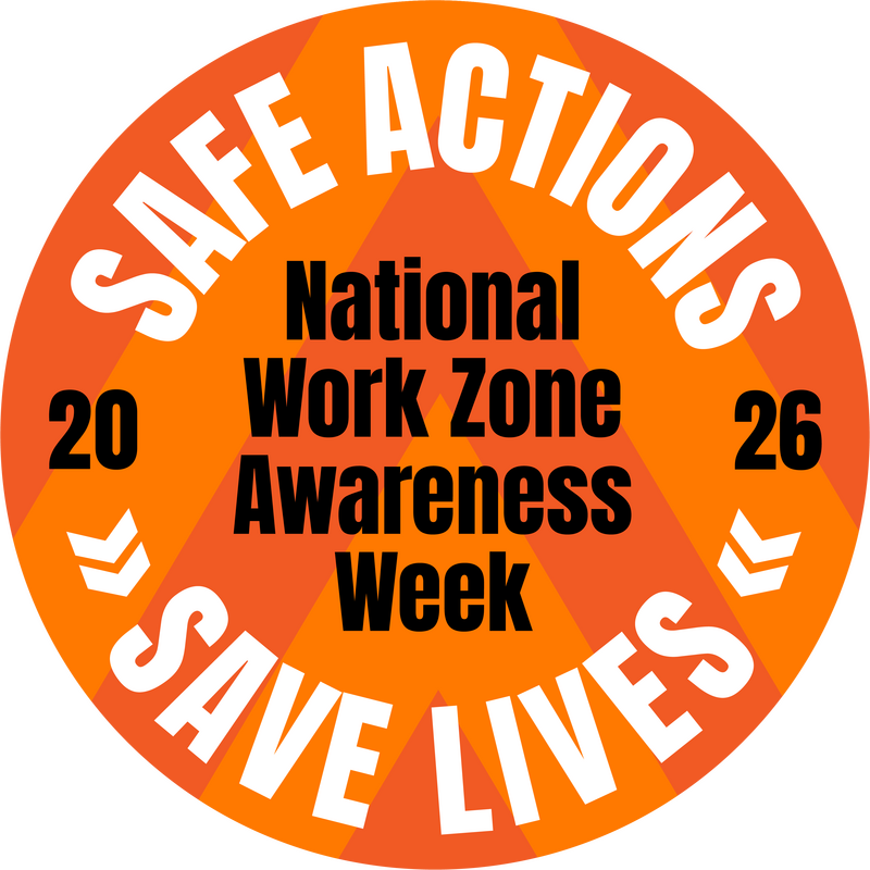 Work Zone Safety Week logo