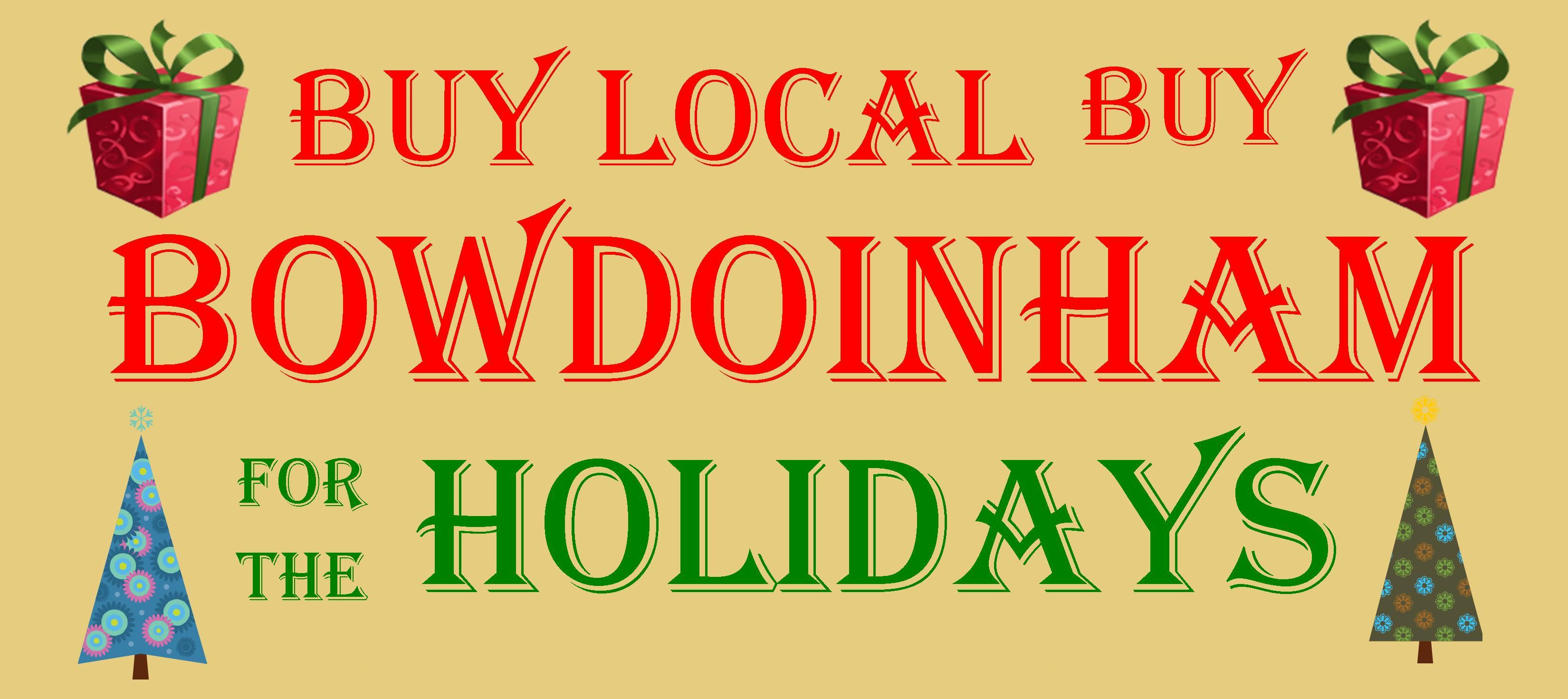 Buy Bowdoinham for the Holidays