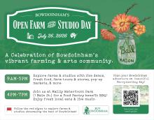 Small poster of Open Farm & Studio Day details