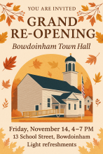 Grand Reopening Poster