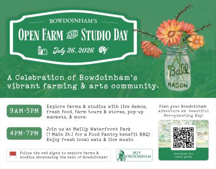 Small poster of Open Farm & Studio Day details