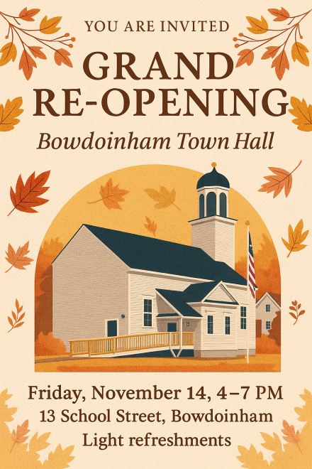 Grand Reopening Poster