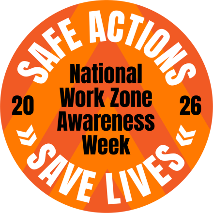 Work Zone Safety Week logo